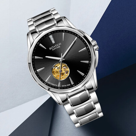 Bao Ruo BOWDOR watch men's handed down series-bullish men imported automatic hollow mechanical movement men's watch waterproof luminous brand national watch classic men's BD:88125G-PPBP Bao Ruo BOWDOR watch men's handed down series-bullish men imported automatic hollow mechanical movement men's watch waterproof luminous brand national watch classic men's BD:88125G-PPBP