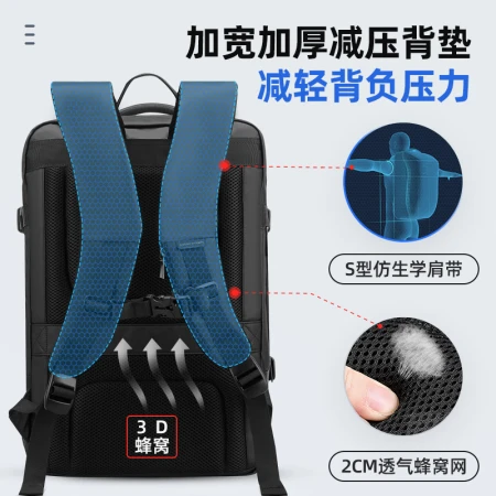 Mark RYDEN MARK RYDEN backpack travel shoulder bag men can hold 39 liters notebook 17.3 inches business bag computer casual 13.3 inches expandable large capacity liner bag Mark RYDEN MARK RYDEN backpack travel shoulder bag men can hold 39 liters notebook 17.3 inches business bag computer casual 13.3 inches expandable large capacity liner bag