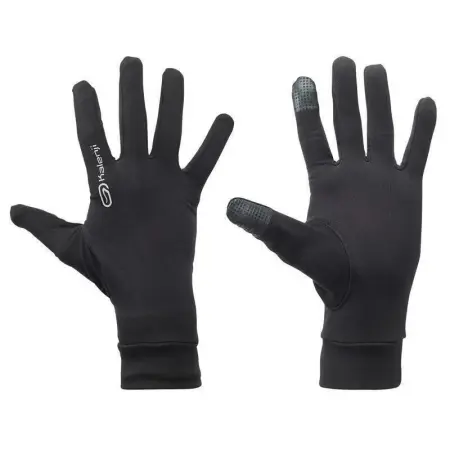 Decathlon gloves autumn men and women running fitness cycling plus velvet warm sports full finger five fingers RUNC black L 2310975 Decathlon gloves autumn men and women running fitness cycling plus velvet warm sports full finger five fingers RUNC black L 2310975