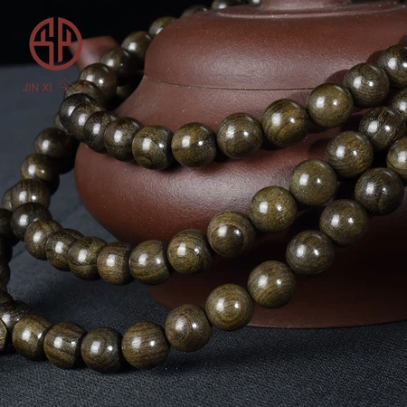 Jinxi Jinsi Nanmu Bracelets 108 Buddhist Beads Playing Single Circle Bracelets Men's Jewelry Water Ripple Jinsi Nanmu Gloomy Wood Bracelets Bracelets Gloomy Jinsi Nan 8mm Jinxi Jinsi Nanmu Bracelets 108 Buddhist Beads Playing Single Circle Bracelets Men's Jewelry Water Ripple Jinsi Nanmu Gloomy Wood Bracelets Bracelets Gloomy Jinsi Nan 8mm
