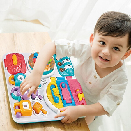 Obay Baby Brain Educational Toys 1-2-3 Years Old Children Multifunctional Cognitive Early Education Enlightenment Unlocking A Board STEM Brain B Board Sound and Light Toy Gift 461604A Educational Brain Unlocking Version Obay Baby Brain Educational Toys 1-2-3 Years Old Children Multifunctional Cognitive Early Education Enlightenment Unlocking A Board STEM Brain B Board Sound and Light Toy Gift 461604A Educational Brain Unlocking Version