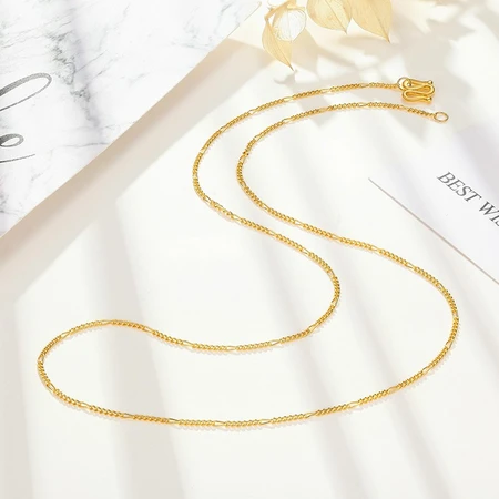 Chao Hongji Jane Gold Necklace Women's Pure Gold Necklace Gold Element Chain Gold Chain Pricing Labor Cost 120 Yuan W Pre-sale About 3.35g Chao Hongji Jane Gold Necklace Women's Pure Gold Necklace Gold Element Chain Gold Chain Pricing Labor Cost 120 Yuan W Pre-sale About 3.35g