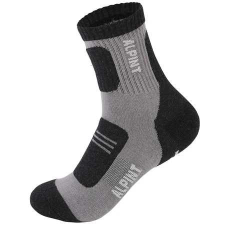 El Monte ALPINT MOUNTAIN outdoor accessories warm men's and women's socks running hiking cycling socks mountaineering socks coolmax ski mid-length 640-925 gray L El Monte ALPINT MOUNTAIN outdoor accessories warm men's and women's socks running hiking cycling socks mountaineering socks coolmax ski mid-length 640-925 gray L
