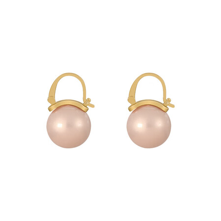 Moon with people 2021 new trendy earrings female Korean simple and versatile French high-end earrings net red temperament earrings pearl earrings champagne gold Moon with people 2021 new trendy earrings female Korean simple and versatile French high-end earrings net red temperament earrings pearl earrings champagne gold