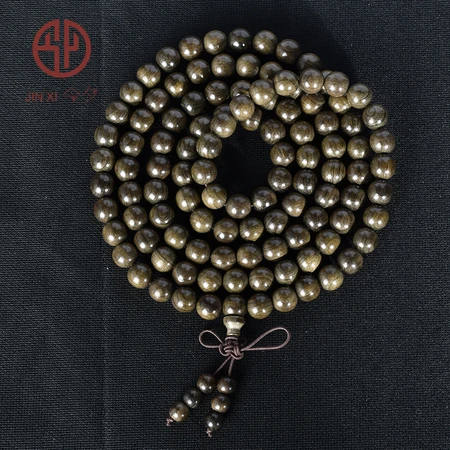 Jinxi Jinsi Nanmu Bracelets 108 Buddhist Beads Playing Single Circle Bracelets Men's Jewelry Water Ripple Jinsi Nanmu Gloomy Wood Bracelets Bracelets Gloomy Jinsi Nan 8mm Jinxi Jinsi Nanmu Bracelets 108 Buddhist Beads Playing Single Circle Bracelets Men's Jewelry Water Ripple Jinsi Nanmu Gloomy Wood Bracelets Bracelets Gloomy Jinsi Nan 8mm