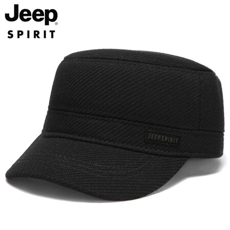 Jeep JEEP hat men's flat cap casual outdoor peaked cap travel sun hat A0146 black Jeep JEEP hat men's flat cap casual outdoor peaked cap travel sun hat A0146 black