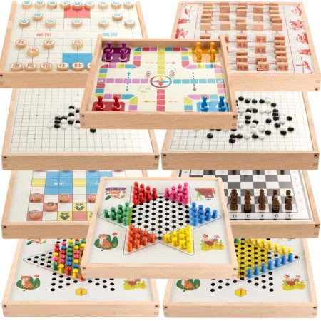 Fuhaier 27 in 1 Flying Chess Backgammon Checkers Children's Educational Toys Boys and Girls Multi-function Table Game Chess Go Board Card Parent-child Primary School Birthday Gift 3-6-10-12 Years Old Fuhaier 27 in 1 Flying Chess Backgammon Checkers Children's Educational Toys Boys and Girls Multi-function Table Game Chess Go Board Card Parent-child Primary School Birthday Gift 3-6-10-12 Years Old