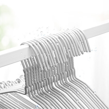 Worry-free life lattliv iron drying racks 20 bold waterproof solid drying racks seamless clothes hangers Worry-free life lattliv iron drying racks 20 bold waterproof solid drying racks seamless clothes hangers
