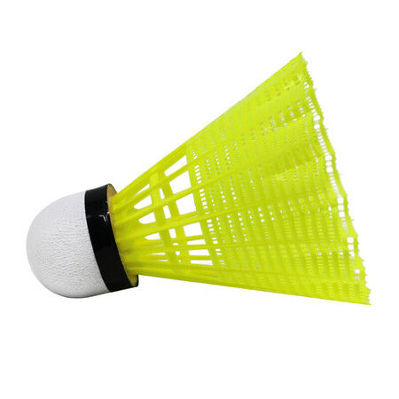 Double Happiness DHS Training Nylon Badminton Plastic Rubber Practice Badminton 6 Pack Yellow EG60Y Double Happiness DHS Training Nylon Badminton Plastic Rubber Practice Badminton 6 Pack Yellow EG60Y