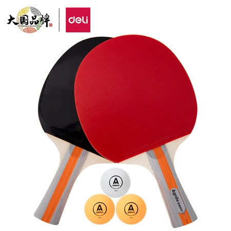 Powerful deli table tennis racket for students and children adult beginner horizontal shot set F2310 Powerful deli table tennis racket for students and children adult beginner horizontal shot set F2310