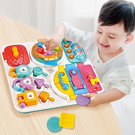 Obay Baby Brain Educational Toys 1-2-3 Years Old Children Multifunctional Cognitive Early Education Enlightenment Unlocking A Board STEM Brain B Board Sound and Light Toy Gift 461604A Educational Brain Unlocking Version Obay Baby Brain Educational Toys 1-2-3 Years Old Children Multifunctional Cognitive Early Education Enlightenment Unlocking A Board STEM Brain B Board Sound and Light Toy Gift 461604A Educational Brain Unlocking Version
