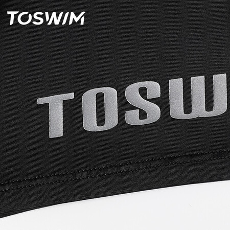 TOSWIM swimming trunks men's flat angle hot spring quick-drying swimming trunks men's swimsuit S-2 Cuttlefish black XXXL TOSWIM swimming trunks men's flat angle hot spring quick-drying swimming trunks men's swimsuit S-2 Cuttlefish black XXXL