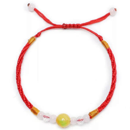 Red string transfer beads hand-woven anklets for men and women bracelets gifts universal natal year bracelets couple student bracelets pink transfer beads Red string transfer beads hand-woven anklets for men and women bracelets gifts universal natal year bracelets couple student bracelets pink transfer beads