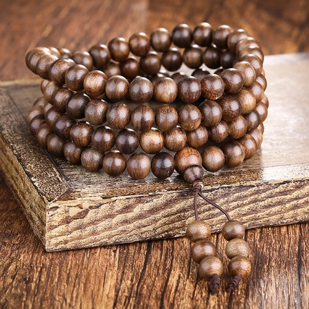 Shiyue Jewelry Agarwood Bracelets 108 Wenwan Buddha Beads Agarwood Bracelet Rosary Beads Jewelry Men's and Women's Wooden Bracelet Handle 8mm Shiyue Jewelry Agarwood Bracelets 108 Wenwan Buddha Beads Agarwood Bracelet Rosary Beads Jewelry Men's and Women's Wooden Bracelet Handle 8mm