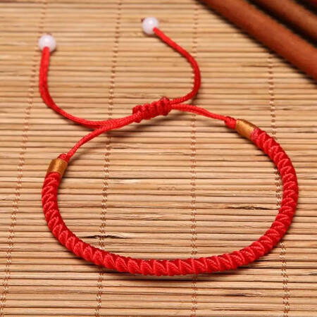 Red string transfer beads hand-woven anklets for men and women bracelets gifts universal natal year bracelets couple student bracelets pink transfer beads Red string transfer beads hand-woven anklets for men and women bracelets gifts universal natal year bracelets couple student bracelets pink transfer beads