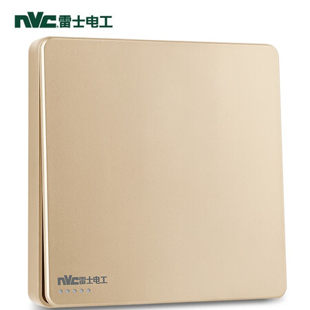 NVC NVC switch socket electrician electrical material One open dual control with fluorescent large rocker switch 86 type concealed large panel bedside Q3 Xinyue series champagne gold NVC NVC switch socket electrician electrical material One open dual control with fluorescent large rocker switch 86 type concealed large panel bedside Q3 Xinyue series champagne gold