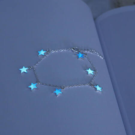 ins luminous bracelet star love flower luminous couple bracelet girlfriend fluorescent stone anklet gift student girl nine stars pink jewelry box ins luminous bracelet star love flower luminous couple bracelet girlfriend fluorescent stone anklet gift student girl nine stars pink jewelry box
