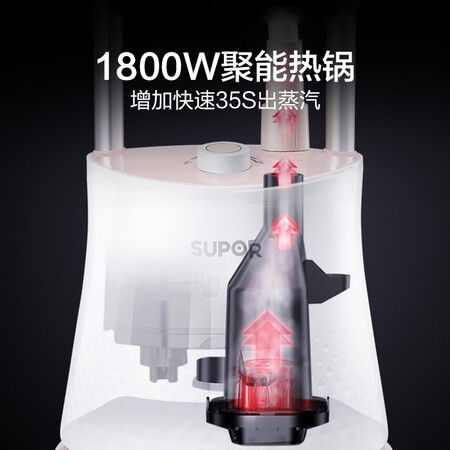 Supor SUPORZMD Safe Series Garment Ironing Machine Household Iron Steam Garment Ironing Machine Two-Pole Hand-Held Ironing Electric Iron GS30AP Supor SUPORZMD Safe Series Garment Ironing Machine Household Iron Steam Garment Ironing Machine Two-Pole Hand-Held Ironing Electric Iron GS30AP