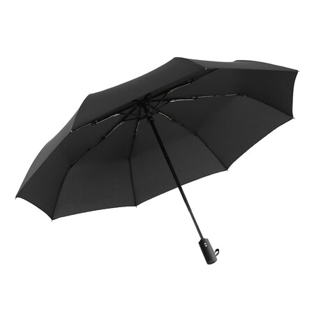 C'mon plain color automatic umbrella self-opening and self-receiving automatic umbrella large windproof and reinforced three-fold men's business folding umbrella 58.5cm*8 bone black C'mon plain color automatic umbrella self-opening and self-receiving automatic umbrella large windproof and reinforced three-fold men's business folding umbrella 58.5cm*8 bone black