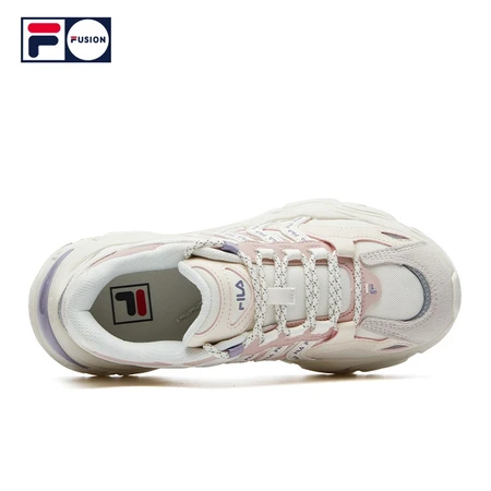 FILA Women's Casual Shoes Fishbone Second Generation Daddy Shoes Sports Shoes Increase Height Thick Bottom Jogging Shoes SOFIA Milk White/Smoke Rose Powder-GR 37.5 FILA Women's Casual Shoes Fishbone Second Generation Daddy Shoes Sports Shoes Increase Height Thick Bottom Jogging Shoes SOFIA Milk White/Smoke Rose Powder-GR 37.5