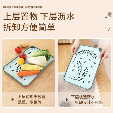 Arsto Home Drainage Tray Multifunctional Plastic Creative Tea Tray Water Cup Plate Dinner Plate Fruit Plate Rectangular Storage Tray-Large Blue Arsto Home Drainage Tray Multifunctional Plastic Creative Tea Tray Water Cup Plate Dinner Plate Fruit Plate Rectangular Storage Tray-Large Blue