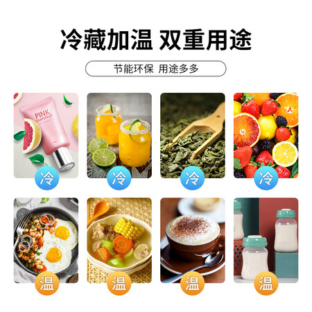 Tingwei Tingwei car refrigerator hot and cold box CB-08U dark gray TW071 summer cooling and winter heating insulation heating and cooling box portable 8L large space USB interface Tingwei Tingwei car refrigerator hot and cold box CB-08U dark gray TW071 summer cooling and winter heating insulation heating and cooling box portable 8L large space USB interface