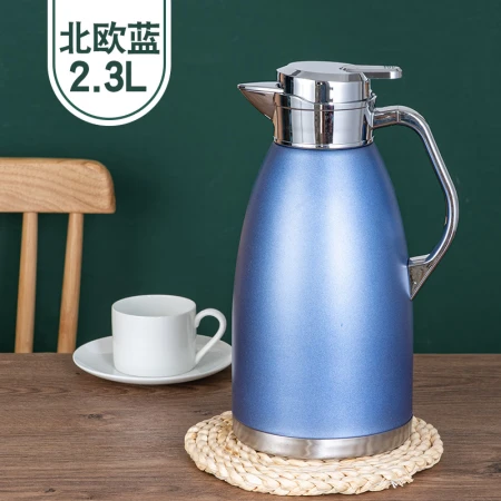Youfanyoupin 304 stainless steel thermal insulation pot teapot hotel restaurant teahouse hotel thermal insulation kettle large-capacity coffee pot 2.0L champagne gold welcome pot 304 Youfanyoupin 304 stainless steel thermal insulation pot teapot hotel restaurant teahouse hotel thermal insulation kettle large-capacity coffee pot 2.0L champagne gold welcome pot 304