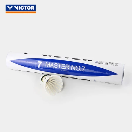 VICTOR Victor badminton goose feather ball resistant to playing stable game training ball MS7 Master No. 7 12 packs VICTOR Victor badminton goose feather ball resistant to playing stable game training ball MS7 Master No. 7 12 packs