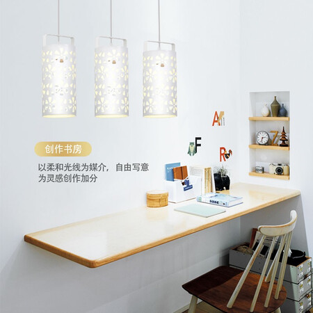 Panasonic Panasonic restaurant lamp chandelier LED three-head fashionable modern minimalist creative lamps and lanterns lighting HHLB30911 Panasonic Panasonic restaurant lamp chandelier LED three-head fashionable modern minimalist creative lamps and lanterns lighting HHLB30911