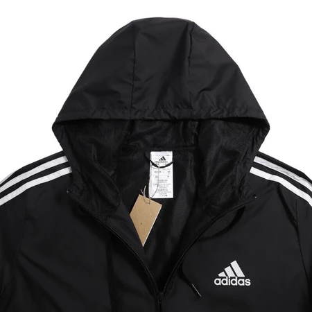 Adidas adidas jacket men's autumn new running fitness training windproof clothes warm breathable hooded jacket men's black hooded GK9026 thin section recommended one size larger loose XL Adidas adidas jacket men's autumn new running fitness training windproof clothes warm breathable hooded jacket men's black hooded GK9026 thin section recommended one size larger loose XL