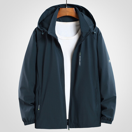 Jordan China Light Luxury Co-branded Autumn and Winter Removable Hat Stand Collar Men's Fashion Casual Loose Large Size Jacket Simple Solid Color Jacket Men 2222 Black Windbreaker Jacket. L Jordan China Light Luxury Co-branded Autumn and Winter Removable Hat Stand Collar Men's Fashion Casual Loose Large Size Jacket Simple Solid Color Jacket Men 2222 Black Windbreaker Jacket. L