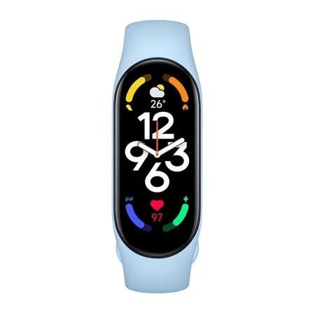 Xiaomi Mi Band 7 120 sports modes vitality competition active blood oxygen detection all-day blood oxygen monitoring blood oxygen abnormal vibration reminder smart bracelet sports bracelet stretch blue Xiaomi Mi Band 7 120 sports modes vitality competition active blood oxygen detection all-day blood oxygen monitoring blood oxygen abnormal vibration reminder smart bracelet sports bracelet stretch blue