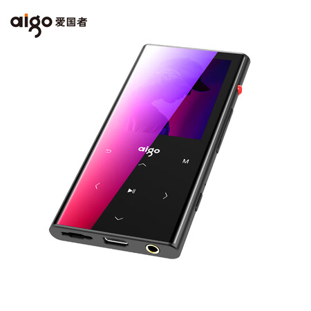 aigo National Goods Patriot M1 Deep Space Gray MP3/MP4 HIFI Lossless Bluetooth Music Player Recording and Playback Repeating Student Walkman Touch Screen Support Expansion aigo National Goods Patriot M1 Deep Space Gray MP3/MP4 HIFI Lossless Bluetooth Music Player Recording and Playback Repeating Student Walkman Touch Screen Support Expansion