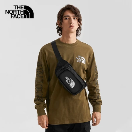 TheNorthFace Shoulder Bag Unisex Outdoor Light Durable Waist Bag 3KZX KY4/Black OS/3L/381*165.1*69.85mm TheNorthFace Shoulder Bag Unisex Outdoor Light Durable Waist Bag 3KZX KY4/Black OS/3L/381*165.1*69.85mm