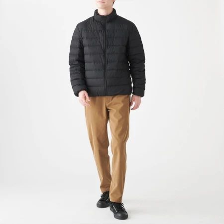 MUJI Men's Lightweight Down Portable Jacket 19AD431 Black M MUJI Men's Lightweight Down Portable Jacket 19AD431 Black M