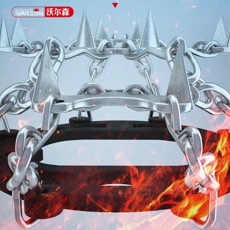 Walsun Warsun crampons non-slip shoe cover shoe spikes outdoor mountaineering rock climbing equipment anti-rain and snow mountaineering anti-skid ice catch snow claws 10 teeth ankle chain 2 pcs 35-45 yards universal Walsun Warsun crampons non-slip shoe cover shoe spikes outdoor mountaineering rock climbing equipment anti-rain and snow mountaineering anti-skid ice catch snow claws 10 teeth ankle chain 2 pcs 35-45 yards universal