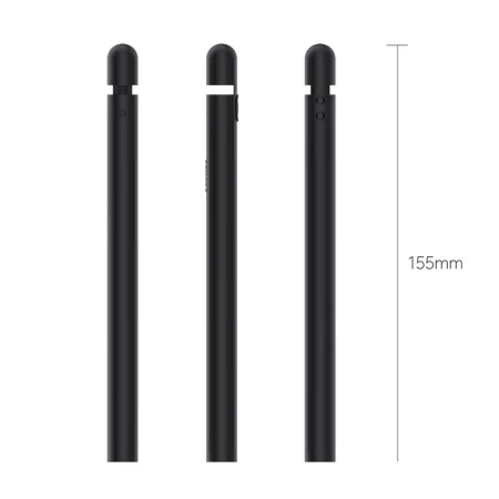 ESCASE Apple Apple Penci pen cover protective cover ipad pro pen head cap cover silicone ipencil anti-lost accessories elegant black ESCASE Apple Apple Penci pen cover protective cover ipad pro pen head cap cover silicone ipencil anti-lost accessories elegant black