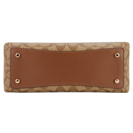 Coach COACH Luxury Ms. Ms. Women's Messenger Messenger Light Brown PVC 91494 IME74 Coach COACH Luxury Ms. Ms. Women's Messenger Messenger Light Brown PVC 91494 IME74