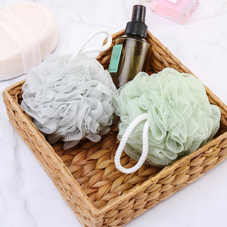 Bethes bathroom products, bath flower, large bath ball, bath ball, 2 packs, bath, bath ball, rubbing back, foaming toiletries, bath flower, bath ball, bath utensils Bethes bathroom products, bath flower, large bath ball, bath ball, 2 packs, bath, bath ball, rubbing back, foaming toiletries, bath flower, bath ball, bath utensils