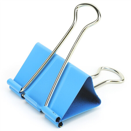 Effective deli12 only 50mm Color Binder Clip # 1 purse dovetail metal clip bill clip office supplies 8551ES Effective deli12 only 50mm Color Binder Clip # 1 purse dovetail metal clip bill clip office supplies 8551ES