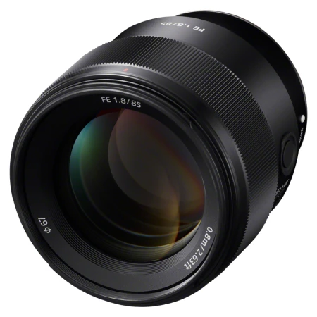 Sony SONYFE 85mm F1.8 full-frame medium-telephoto fixed-focus mirrorless camera lens E-mount SEL85F18 Sony SONYFE 85mm F1.8 full-frame medium-telephoto fixed-focus mirrorless camera lens E-mount SEL85F18