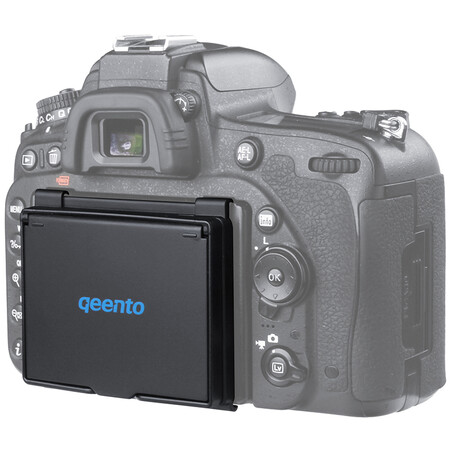 qeento Nikon D750 camera sun hood protective cover LCD diamond screen protection screen SLR tempered glass screen screen hood body accessories qeento Nikon D750 camera sun hood protective cover LCD diamond screen protection screen SLR tempered glass screen screen hood body accessories