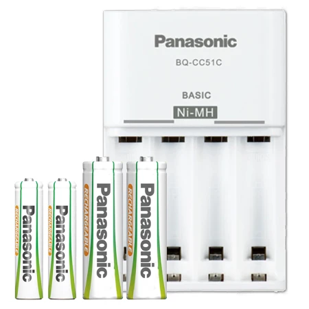 Panasonic Panasonic rechargeable battery No. 5 No. 7 No. 2 each set suitable for digital remote control toys, etc. KJ51MRC22C with 51 standard charger Panasonic Panasonic rechargeable battery No. 5 No. 7 No. 2 each set suitable for digital remote control toys, etc. KJ51MRC22C with 51 standard charger