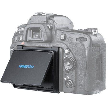 qeento Nikon D750 camera sun hood protective cover LCD diamond screen protection screen SLR tempered glass screen screen hood body accessories qeento Nikon D750 camera sun hood protective cover LCD diamond screen protection screen SLR tempered glass screen screen hood body accessories