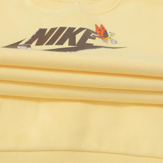 耐克NIKE【滔搏运动】大童K NSW CLUB FLC CREW LS GCEL卫衣 HQ4885-701 XL 耐克NIKE【滔搏运动】大童K NSW CLUB FLC CREW LS GCEL卫衣 HQ4885-701 XL