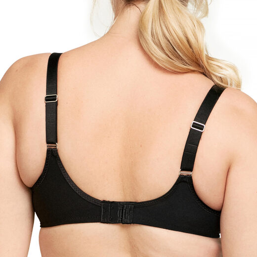 Glamorise Women's Place Lace Comfort Wonderwire Bra Wire #9855 Negro 42d Glamorise Women's Place Lace Comfort Wonderwire Bra Wire #9855 Negro 42d