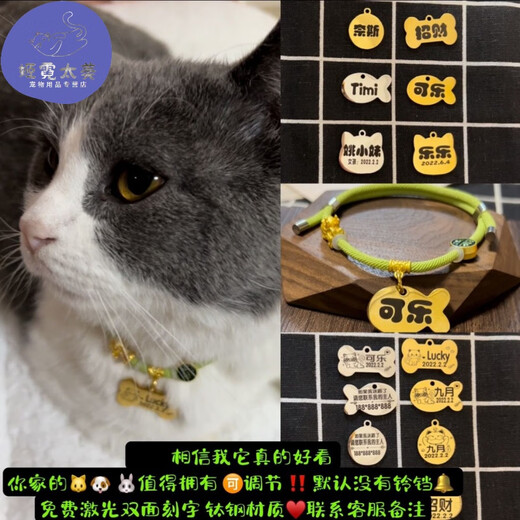 Jinling Dog Tag Customized Anti-Loss Identity Tag Cat Tag Tag Dog Pet Supplies Necklace Anti-lost Engraving Handmade Collar Single Engraving (Style Note) Silver Only L-Large Jinling Dog Tag Customized Anti-Loss Identity Tag Cat Tag Tag Dog Pet Supplies Necklace Anti-lost Engraving Handmade Collar Single Engraving (Style Note) Silver Only L-Large