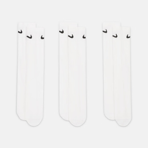 Nike (NIKE) quick drying medium tube training socks (3 pairs) EVERYDAY LIGHTWEIGHT SX7676-100 M
Nike (NIKE) quick drying medium tube training socks (3 pairs) EVERYDAY LIGHTWEIGHT SX7676-100 M
