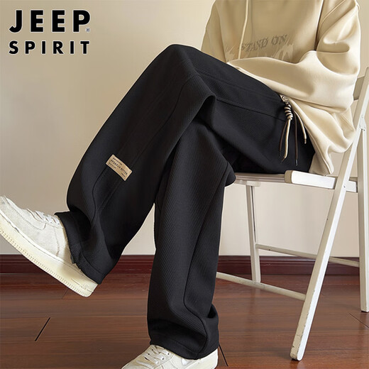 JEEP SPIRIT Jeep pants men's casual pants men's autumn and winter loose straight sportswear trousers black 5XL 
JEEP SPIRIT Jeep pants men's casual pants men's autumn and winter loose straight sportswear trousers black 5XL