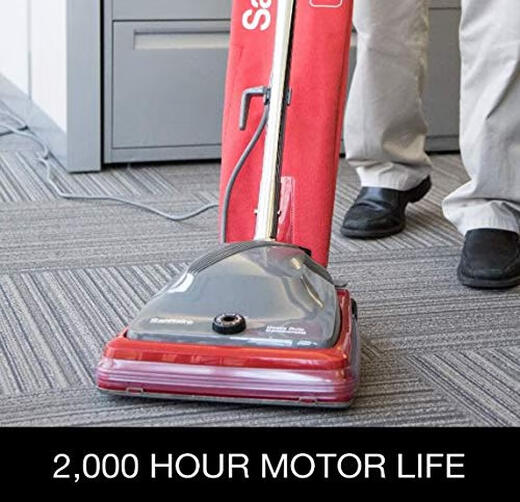Sanitaire traditionnel à l'aspirateur de sacs commerciaux verticaux, SC684G rouge Sanitaire traditionnel à l'aspirateur de sacs commerciaux verticaux, SC684G rouge